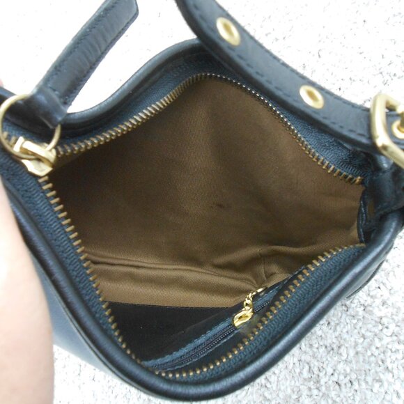 Vintage Coach Legacy Hobo Black Leather Small Shoulder Bag, Handbag. #9211, EUC - Picture 6 of 16